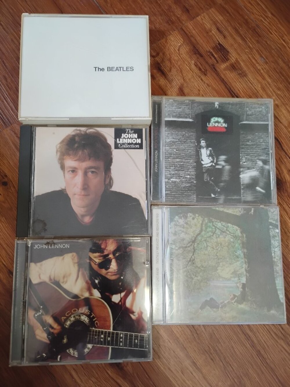Vintage The Beatles John Lennon CDs Lot Bundle
